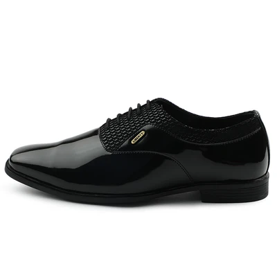 Fortune Black Formal Lacing Oxford Shoes For Mens A998-07 By Liberty