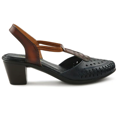 Healers Navy Blue Sandal For Women TLO-41 By Liberty