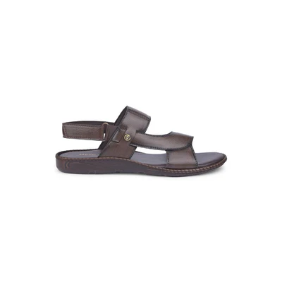 Healers Brown Casual Sandal For Men VCL-103 By Liberty
